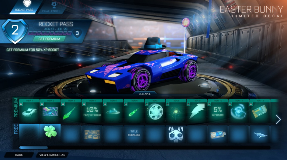 rarest car in rocket league