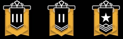 gold rainbow six rank