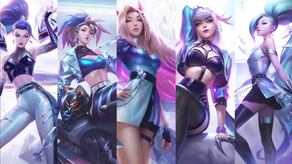 KDA Girls, how much have I spent on League of Legends