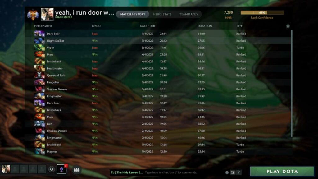 DOTA 2 Ranks Ladder in game - Dota Ranking explained