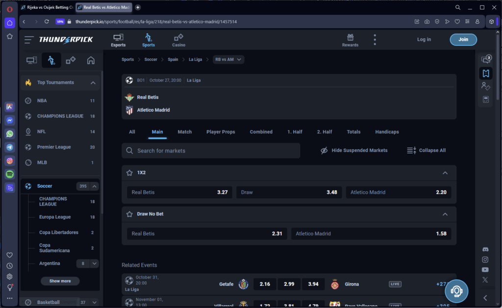 Top 9 Soccer Betting Tips at Thunderpick