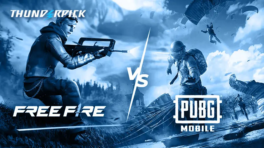 Free Fire vs PUBG Mobile