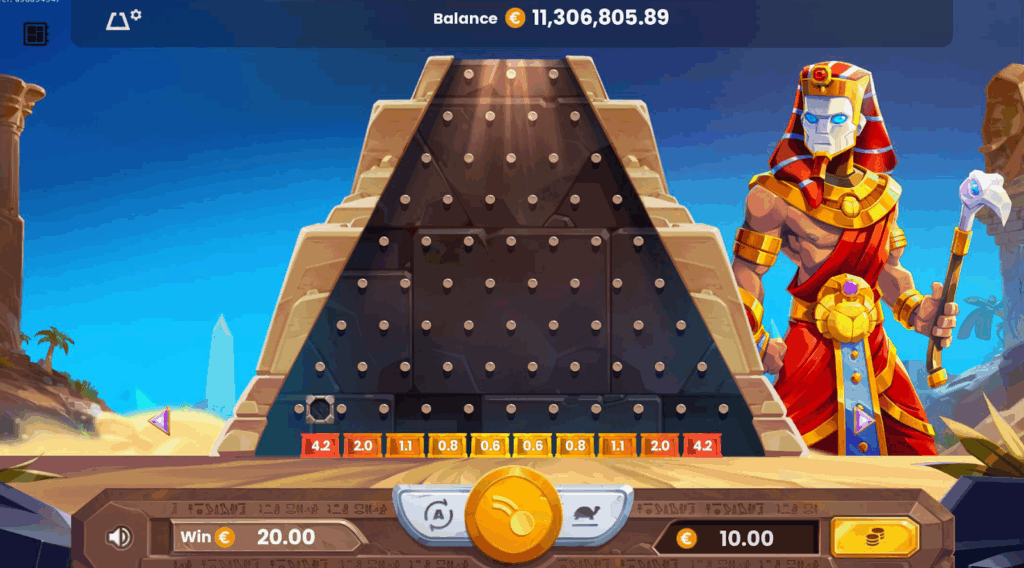 Thunder Plinko Gameplay