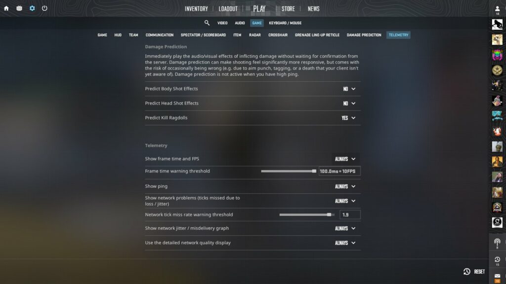 When looking How to fix packet loss in cs2, you need to check in game as well