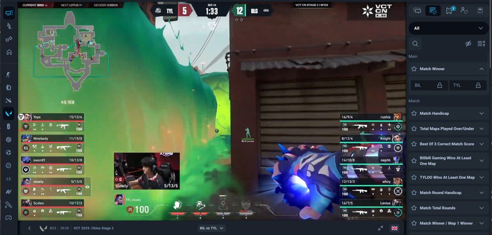 Thunderpick Features Update - Live View Redesign