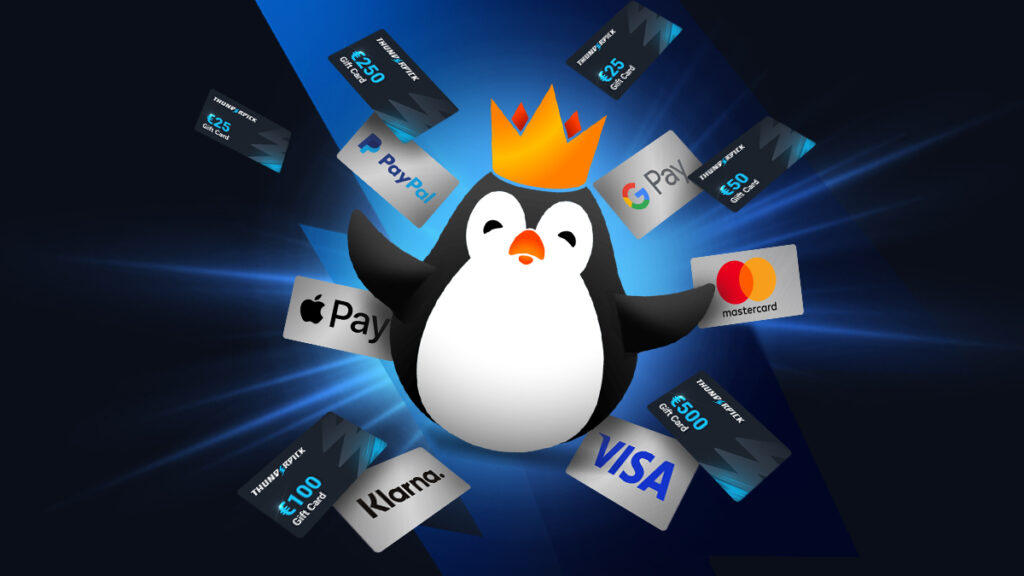 Introducing Kinguin, Your new way to play on Thunderpick with Kinguin Gift Card Deposits