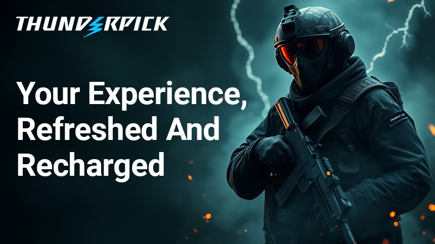 Your Experience, Refreshed and Recharged for a Thunderpick Update