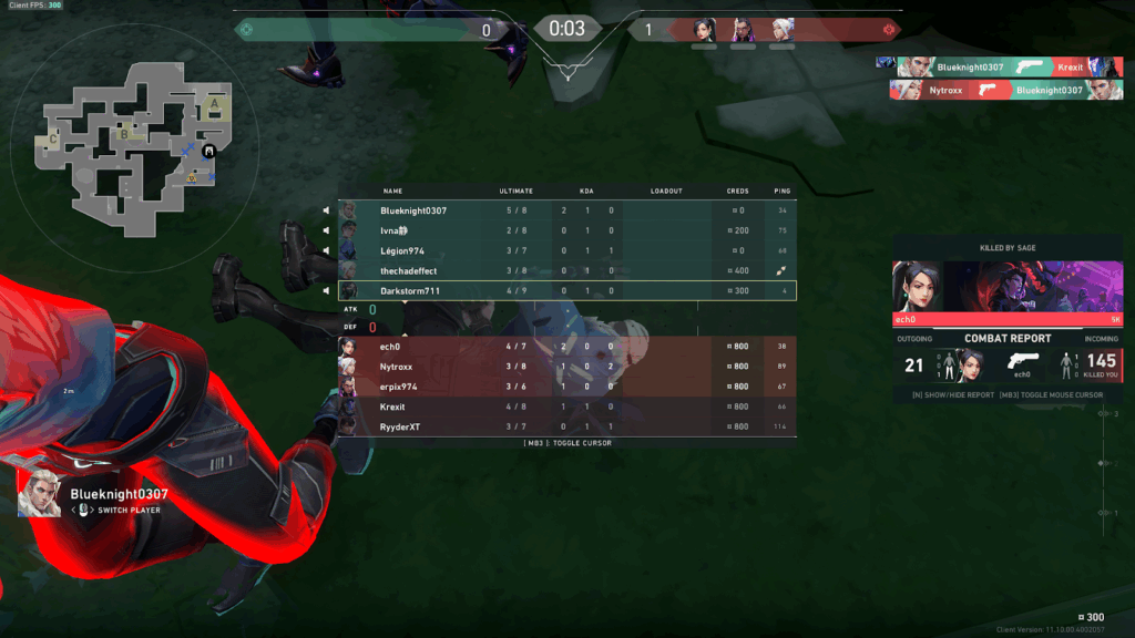 How to remake in VALORANT while spectating