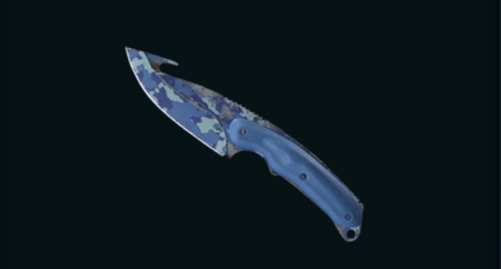 The Bright Water Gut Knife is a Cheap CS2 Knife Skin