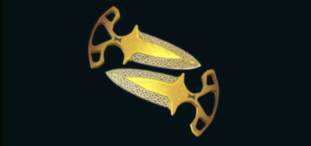 Lore Shadow Daggers are a cheap CS2 Skin