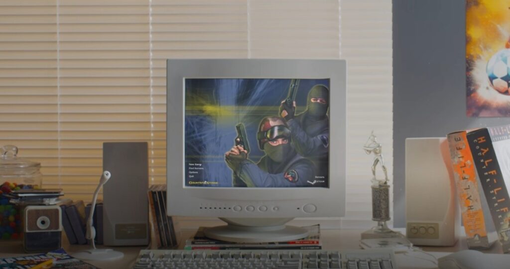 CSGO and CS2 could be played on the CRT