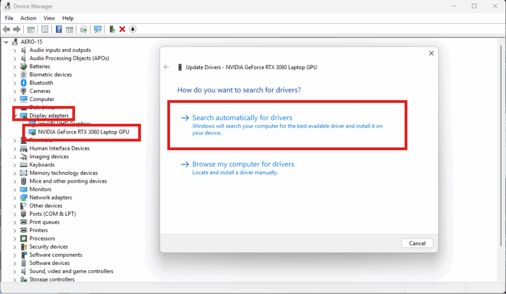 Update Device Drivers when VALORANT not Opening