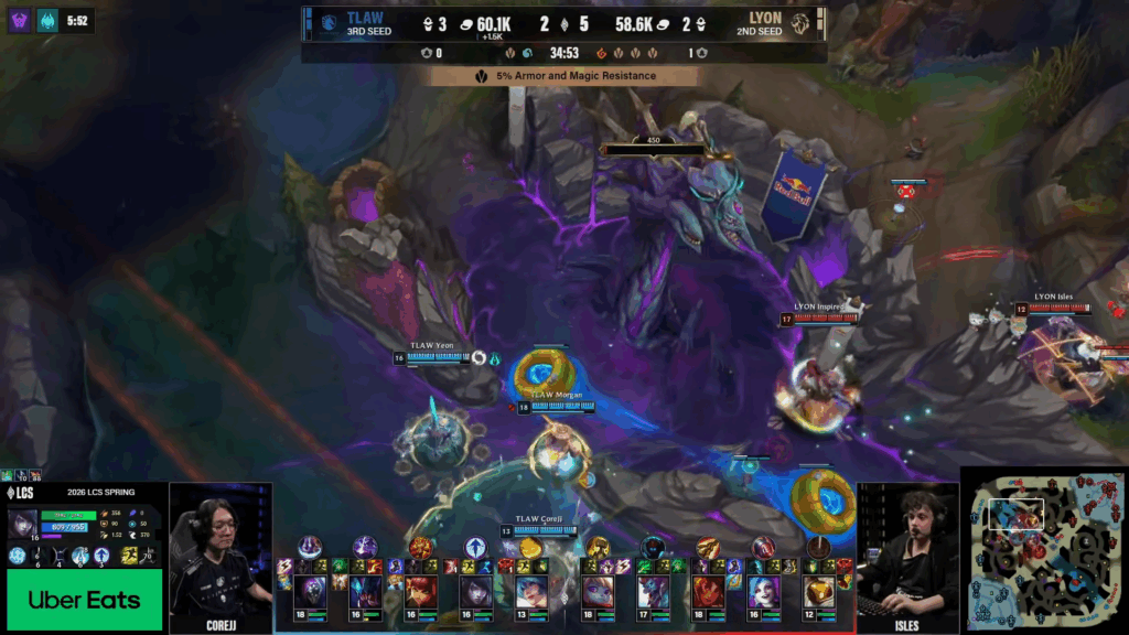 Lyon and Liquid Baron fight for LCS Spring Playoffs