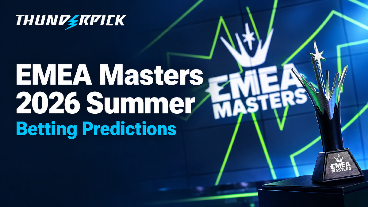 EMEA Masters 2026 Betting Predictions