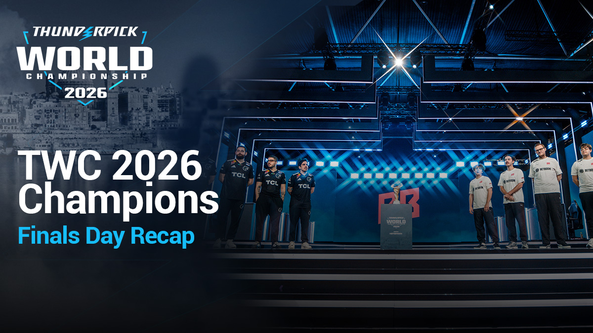 Your Thunderpick World Championship 2026 Champions are... revealed in Playoffs Day 2 Recap