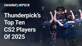 Thunderpick Top Ten CS2 Players of 2025