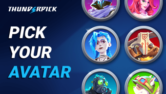 Pick your Avatar on Thunderpick with our new Social Avatars