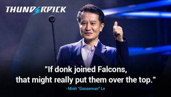 If donk joined Falcons, that might really put them over the top. - Minh Lee aka Gooseman