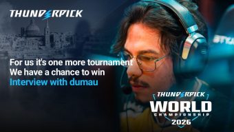 For us, it's one more tournament we have a chance to win - dumau at Thunderpick World Championship 2026